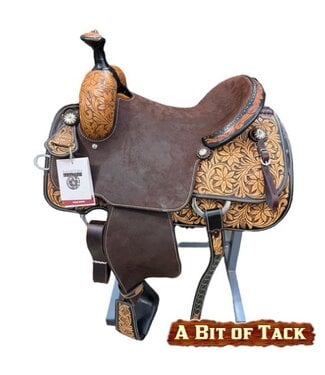 Martin Saddlery 14.5" Martin Rope Saddle 6.5" Gullet OR848297