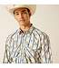 PRESTON SNAP LONG SLEEVE SHIRT WHITE