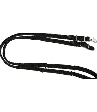 Tough 1 DELUXE KNOTTED CORD ROPING REINS