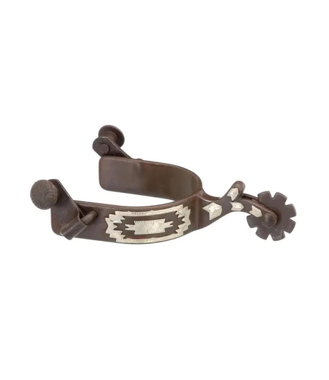 YOUTH SOUTHWEST ANTIQUE BROWN SPURS