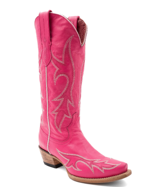 FERRINI SCARLETT HOT PINK V-TOE BOOTS