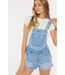 KELLIE HIGH RISE OVERALL SHORTS