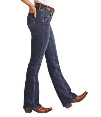 Rock & Roll RRWD4MR0XL ROCK & ROLL WOMEN'S MID RISE EXTRA STRETCH BOOTCUT JEANS