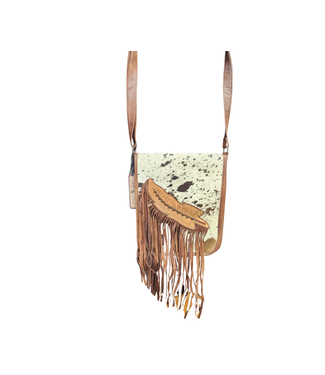 American Darling HAIR ON CROSS BODY PURSE