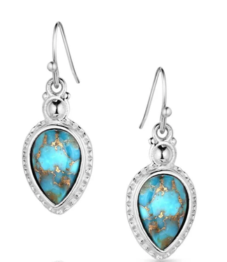 Montana SilverSmiths EXPRESSION OF THE WEST TURQUOISE EARRINGS