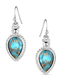 EXPRESSION OF THE WEST TURQUOISE EARRINGS