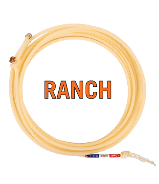 Classic Equine CATCH RANCH ROPE 4 STRAND 3/8" X 35'