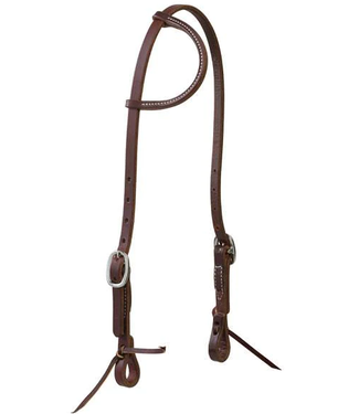 Weaver WORKING TACK SINGLE-PLY HEADSTALL WITH TIE ENDS