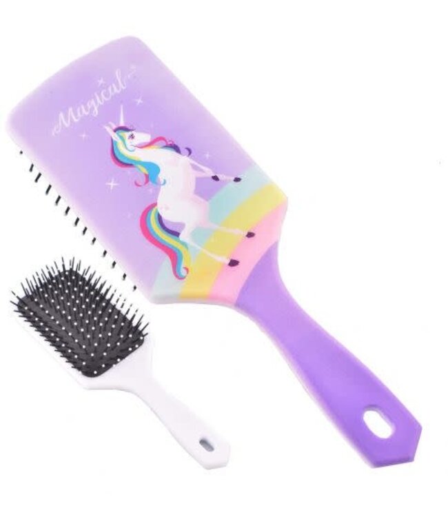 PURPLE MAGICAL UNICORN MANE AND TAIL BRUSH