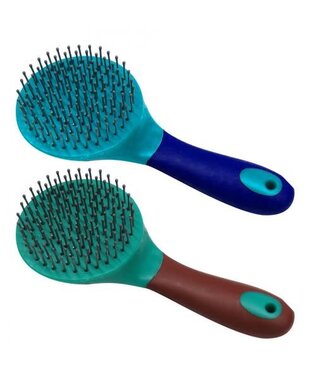 Showman SOFT TOUCH MANE AND TAIL BRUSH WITH GRIP DOTS