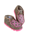 PINK BARBED WIRE BABY MOCS