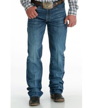 Cinch RELAXED FIT WHITE LABEL JEANS- MED. STONE