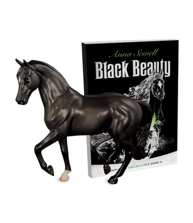 BLACK BEAUTY HORSE & BOOK SET