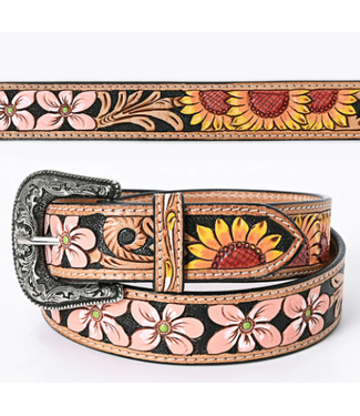 American Darling HAND TOOLED LEATHER BELT