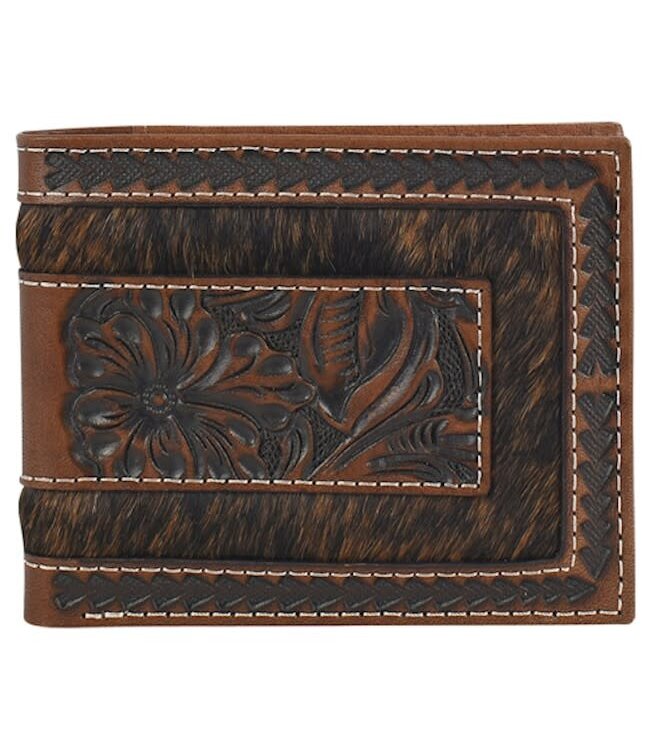 BIFOLD WALLET GENUINE LEATHER W/ TOOLING
