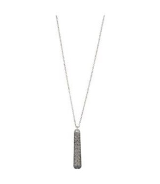 Justin NECKLACE SILVER BAR 1/FILIGREE PATERN 18" + 2.5" EXT