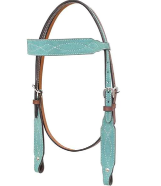 Circle Y MARFA LIGHT SUEDE BROWBAND HEADSTALL