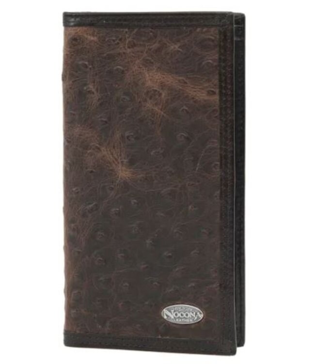 PRINTED LEATHER RODEO WALLET