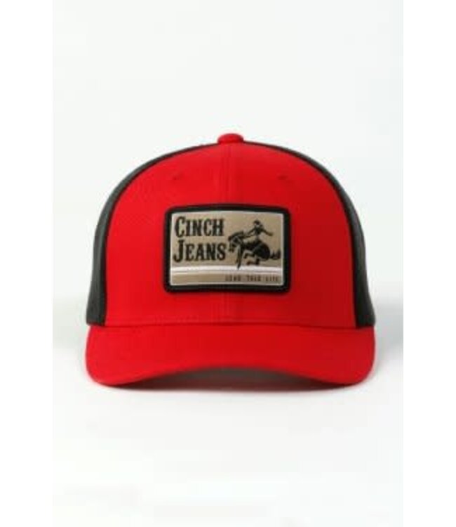 CINCH JEANS CAP - RED (OSFA)