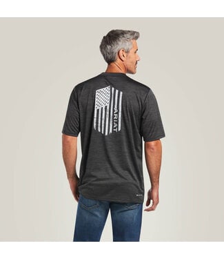 Ariat CHARGER VERTICAL FLAG TEE