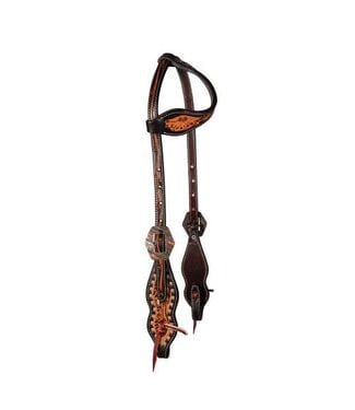 Professional's Choice BUSKSTITCHED FILIGREE SINGLE EAR HEADSTALL