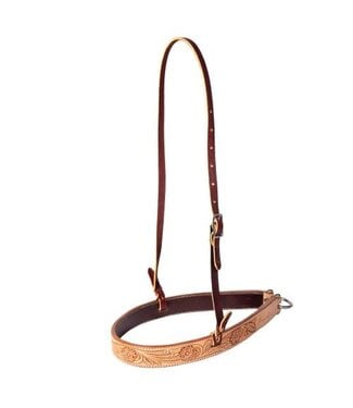Professional's Choice FLORAL ROUGH-OUT NOSEBAND