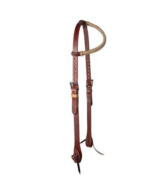 Professional's Choice RANCH RAWHIDE TRIMMED 5/8" SINGLE EAR HEADSTALL