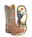 PUZZLER WESTERN BOOTS - BUCKING SOLE