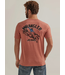 BACK GRAPHIC T-SHIRT IN REDWOOD