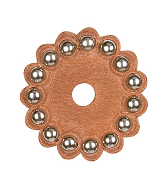 Weaver REPLACEMENT LEATHER ROSETTES, RUSSET HARNESS