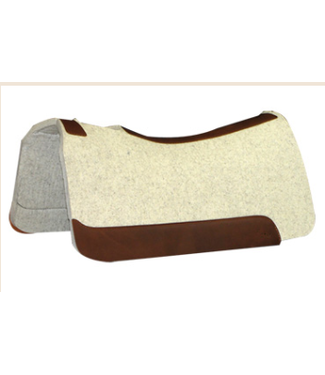 5 star ALL AROUND 3/4" WESTERN CONTOURED NATURAL PAD 30" X 30"