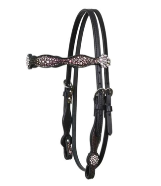Circle Y COWTOWN SIRENS SONG BROWBAND HEADSTALL