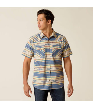 Ariat HEBASTIAN RETRO SNAP SHIRT- SANDSHELL