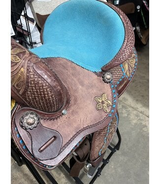 10” Blue Gold Pony Barrel saddle