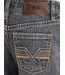 FLAT SEAM EMBROIDERED BOOTCUT JEAN