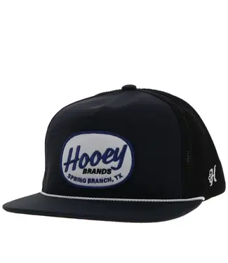 Hooey "LOCAL" HAT NAVY/BLACK W/NAVY & WHITE PATCH
