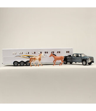 BIGTIME RODEO FORD TRUCK & TRAILER SET