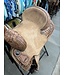 15" Natural Colored Barrel Saddle