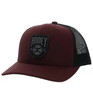 Hooey "BRONX" MAROON/BLACK SNAPBACK HAT