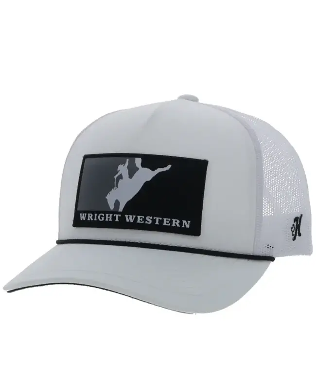 WB012 HOOEY WRIGHT BROTHERS WHITE HAT