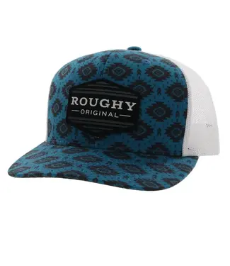 Hooey 4040T-BLWH-Y HOOEY "TRIBE" YOUTH ROUGHY BLUE/WHITE HAT