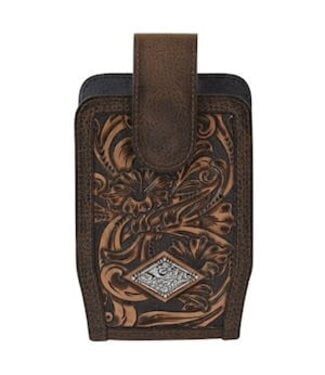 Justin CELL PHONE HOLSTER CLASSIC TOOLING W/CONCHO