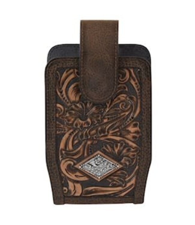 CELL PHONE HOLSTER CLASSIC TOOLING W/CONCHO