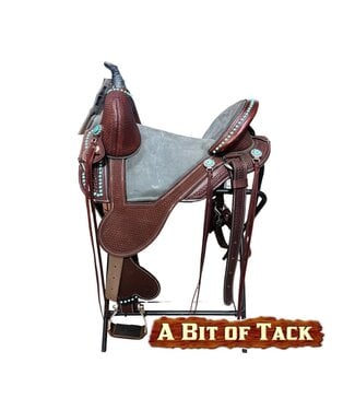 Circle Y 15.5" Circle Y Tammy Fischer Treeless Saddle - Wide Fit