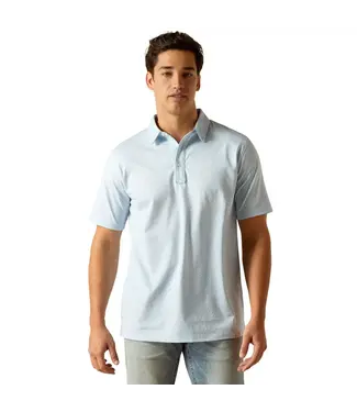 Ariat MODERN FIT POLO- CASHMERE BLUE
