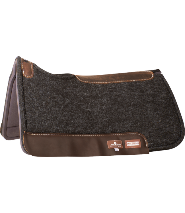 SHOCK GUARD FELT TOP SADDLE PAD