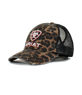 Ariat EMBOSSED LOGO CHEETAH PRINT CAP