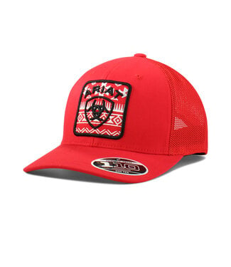Ariat FLEXFIT 110 SNAPBACK SOUTHWESTERN RED CAP