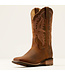 OLENA WESTERN BOOT- SASSY BROWN