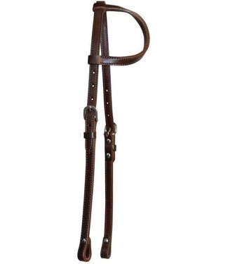 Circle Y 5/8" ONE EAR DOUBLE PLY HEADSTALL